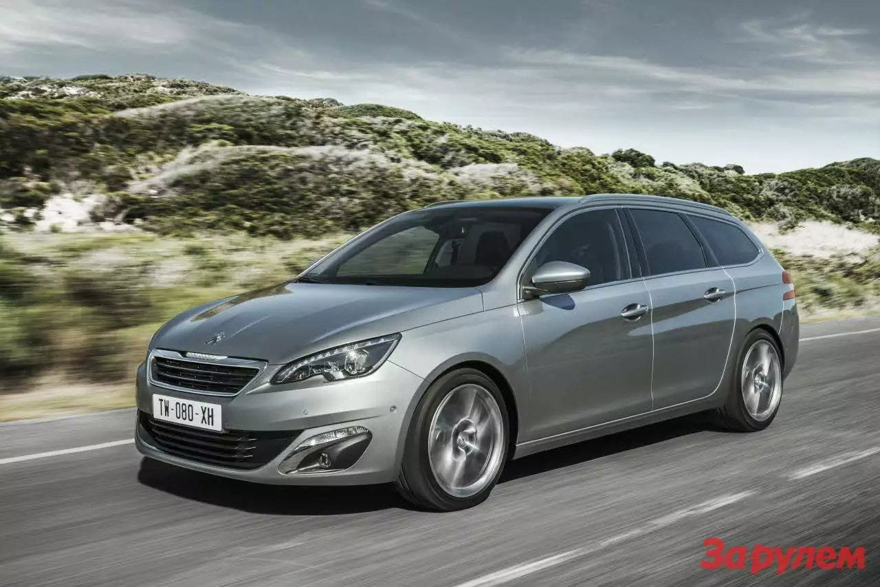 Peugeot везет в Женеву новый 308 SW