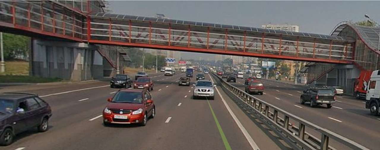 Москва открывает 2 пешеходных перехода на Дмитровском шоссе