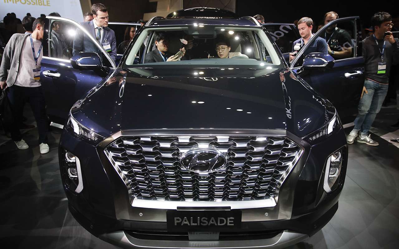 Кроссовер Hyundai Palisade в Лос-Анджелесе: больше некуда