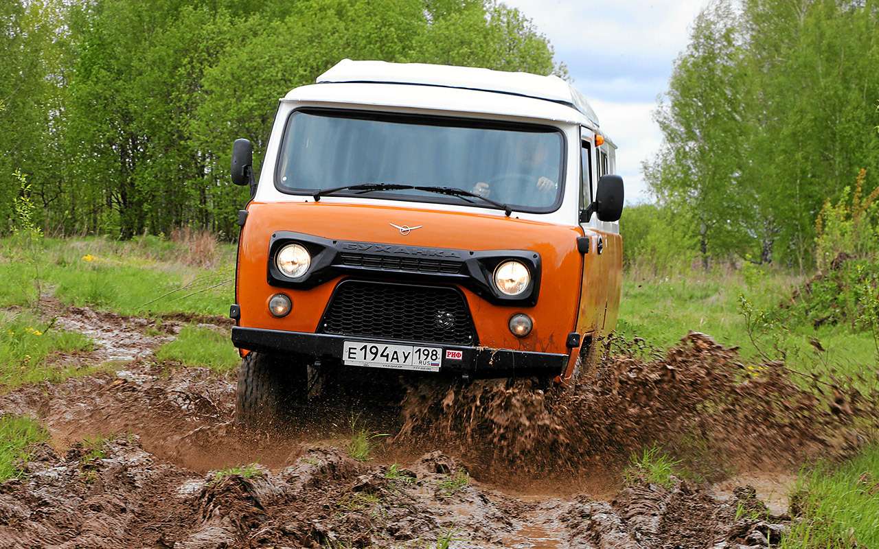 УАЗ на грамотной прокачке: получилась «буханка»-кемпер