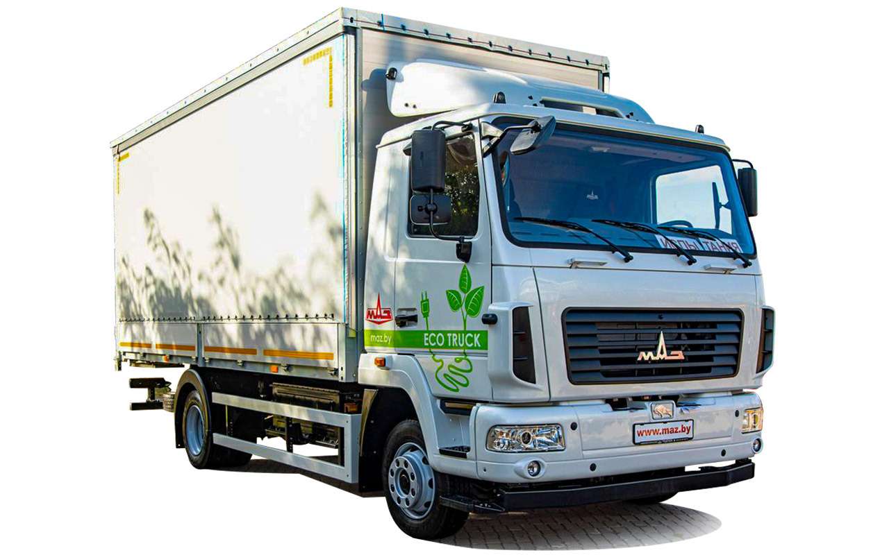 Готов еще один электрогрузовик: на этот раз - МАЗ