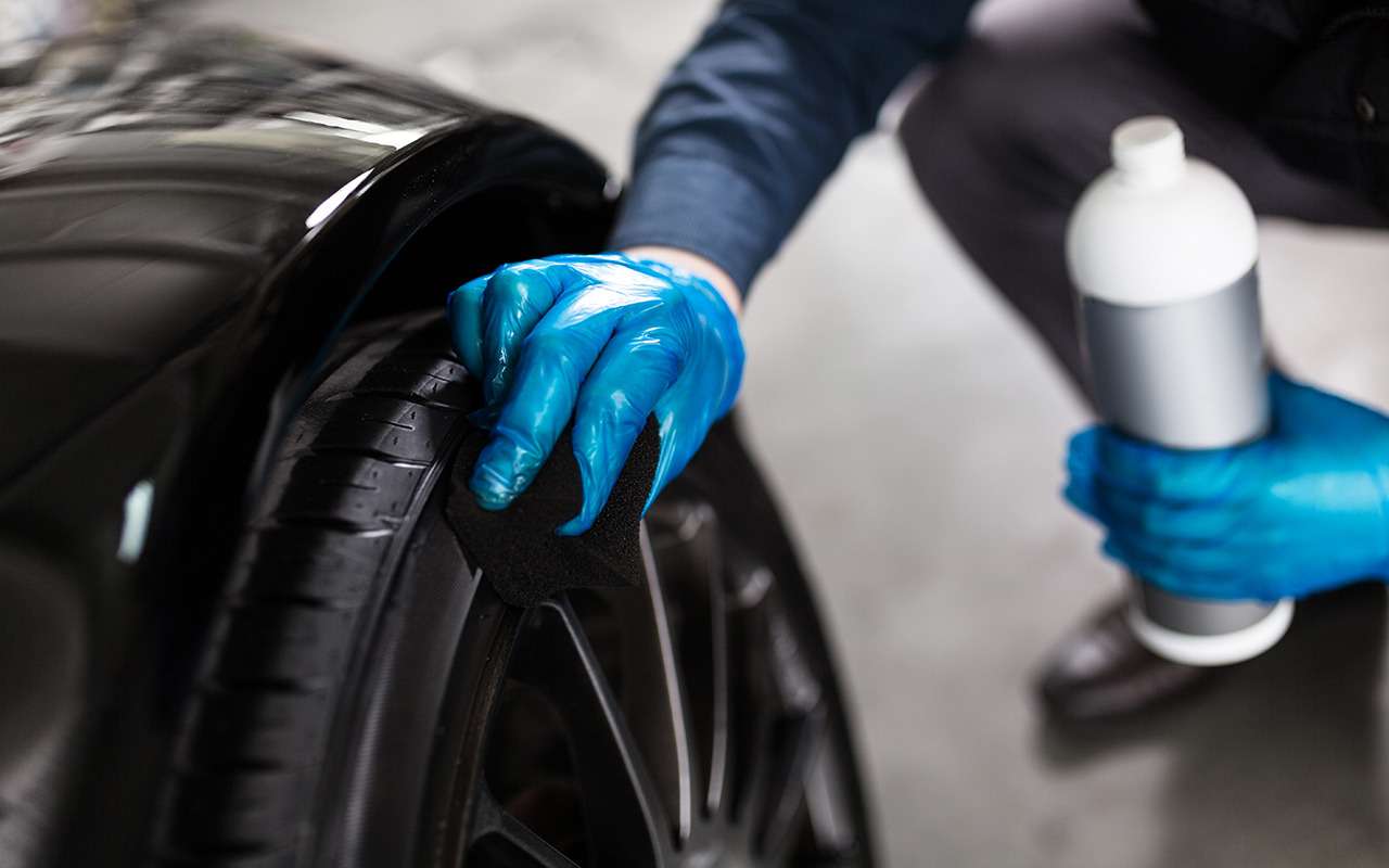 Чернение шин — 6 способов навести лоск. Недорого!