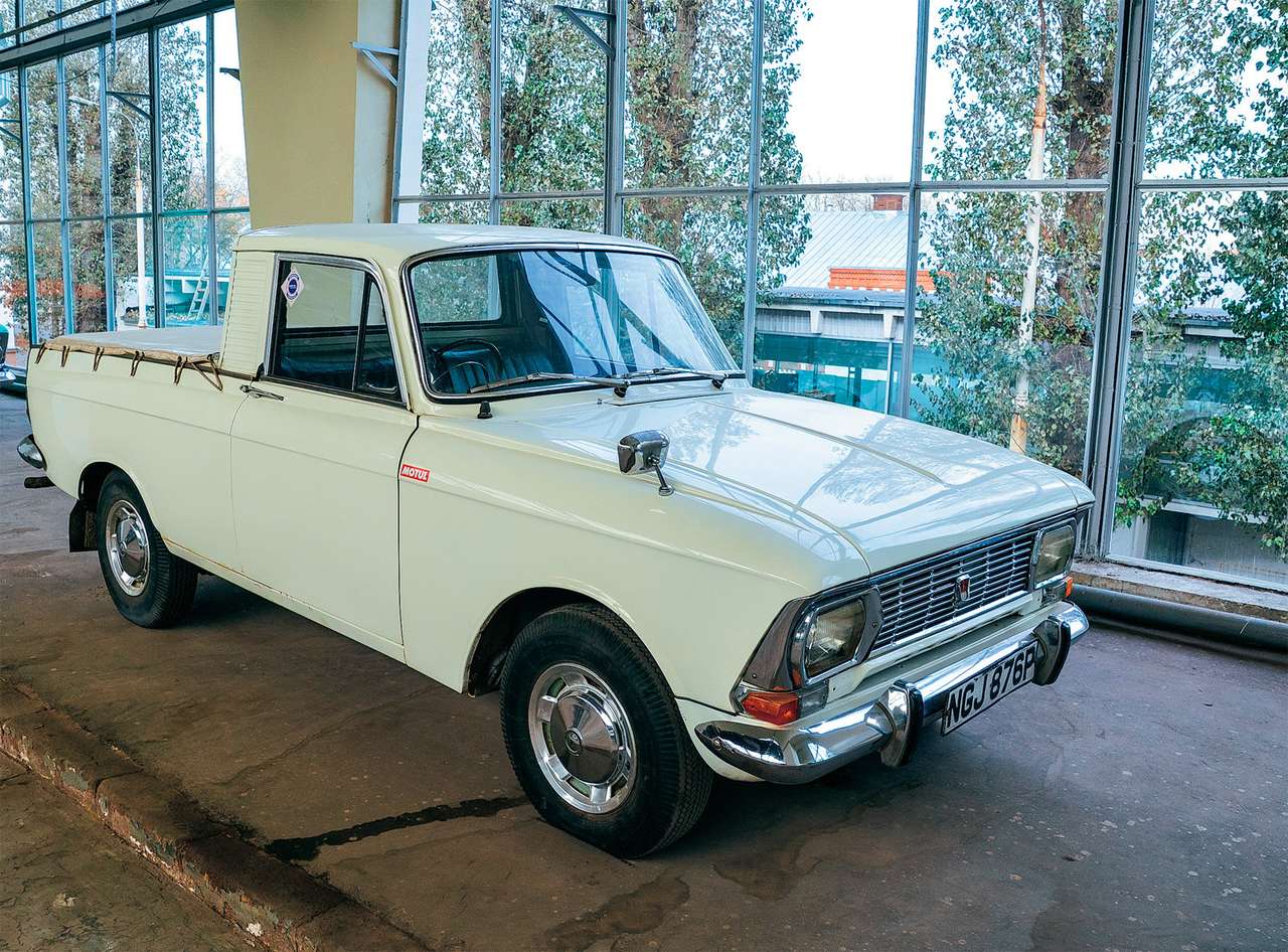 Британский пикап, построенный на основе Москвича‑434.