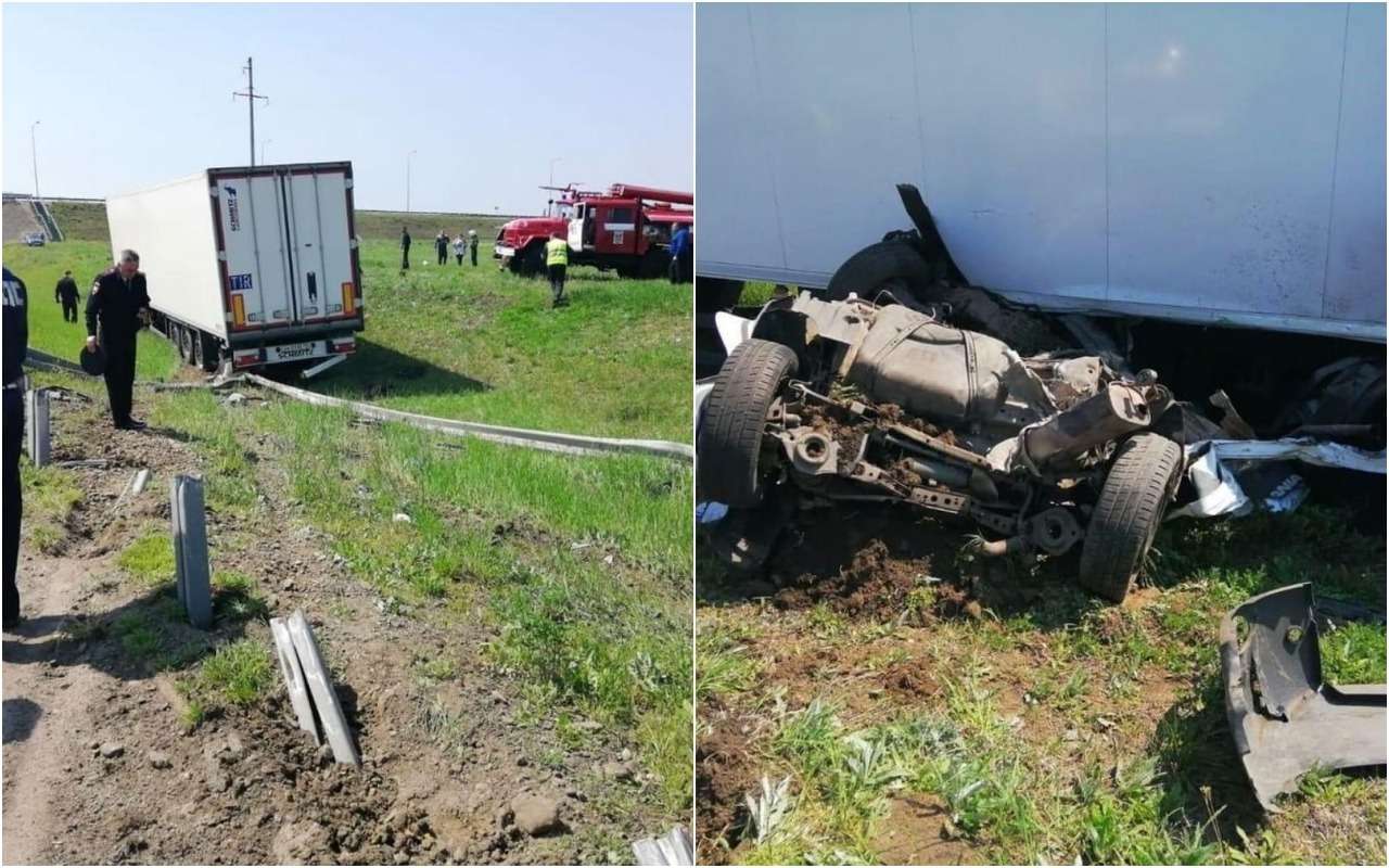 Двое инспекторов ДПС погибли под колесами фуры