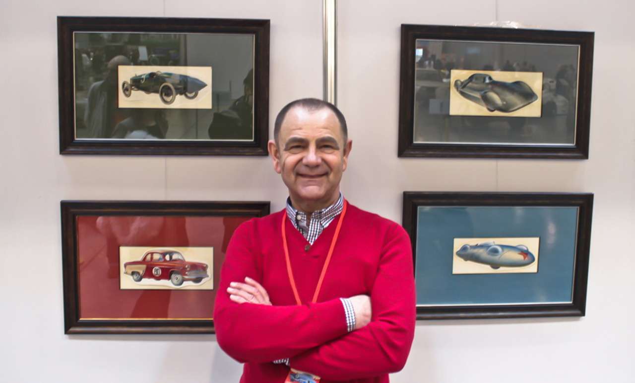 Ушел из жизни художник-автомобилист Александр Захаров