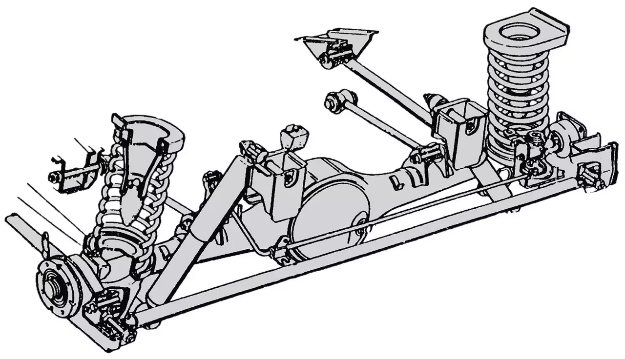 Устройство и работа независимой подвески ответ поясните схемой