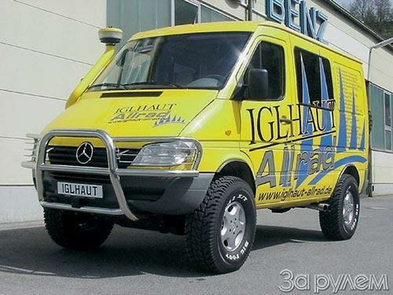 "мерседес-бенц спринтер иглхаут"
