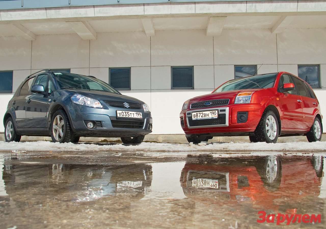 Suzuki SX4 (цена – от 605 000 руб.) и Ford Fusion (цена – от 490 600 руб.)