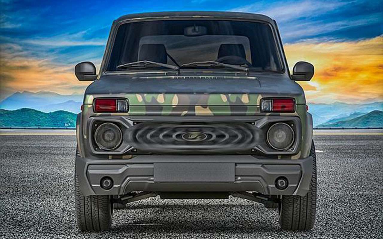 Обновление для Lada 4х4 Bronto: выглядит брутально