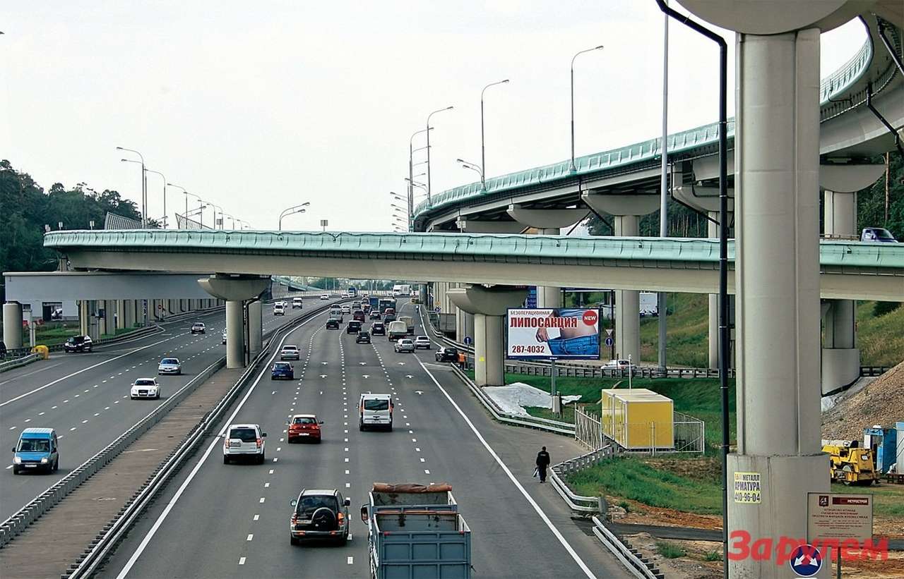 Трасса М9: без перекрытия полос