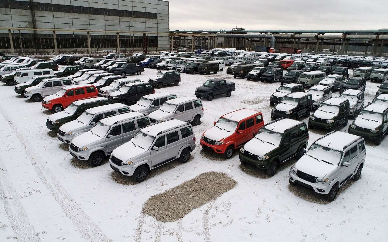 УАЗ скрыл цены на официальном сайте