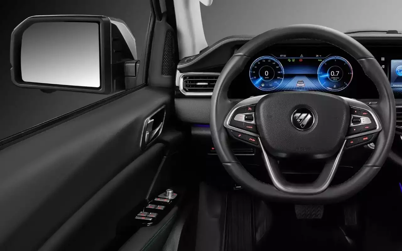 Интерьер Foton Tunland G9