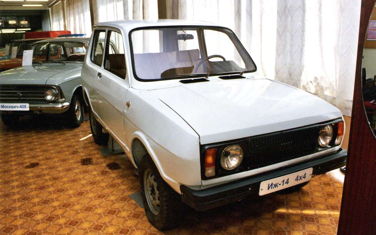 ИЖ-14 в заводском музее.