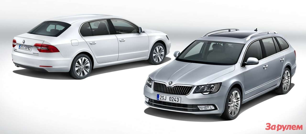 Skoda везет в Россию обновленный Superb