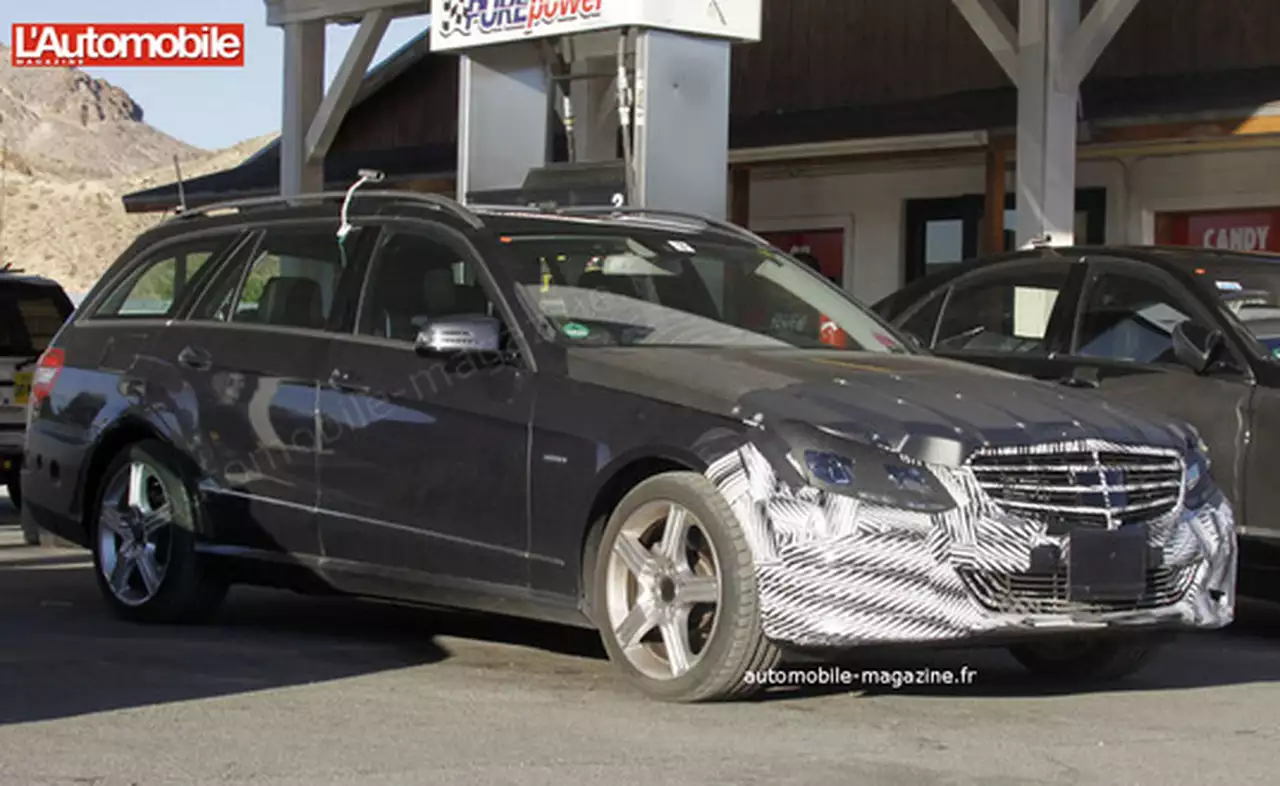 Mercedes E-класса готовится к премьере в Северной Америке
