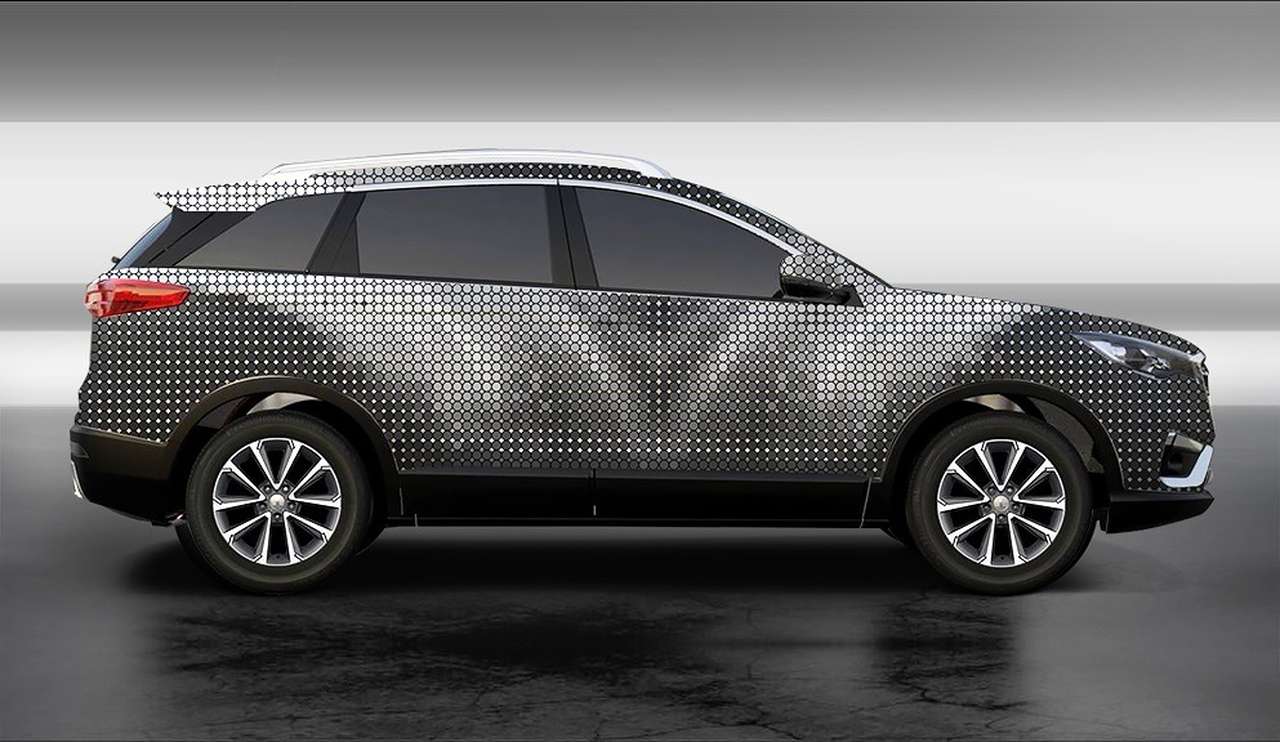 Сеня, тебя видно: китайская FAW приготовила новый кроссовер