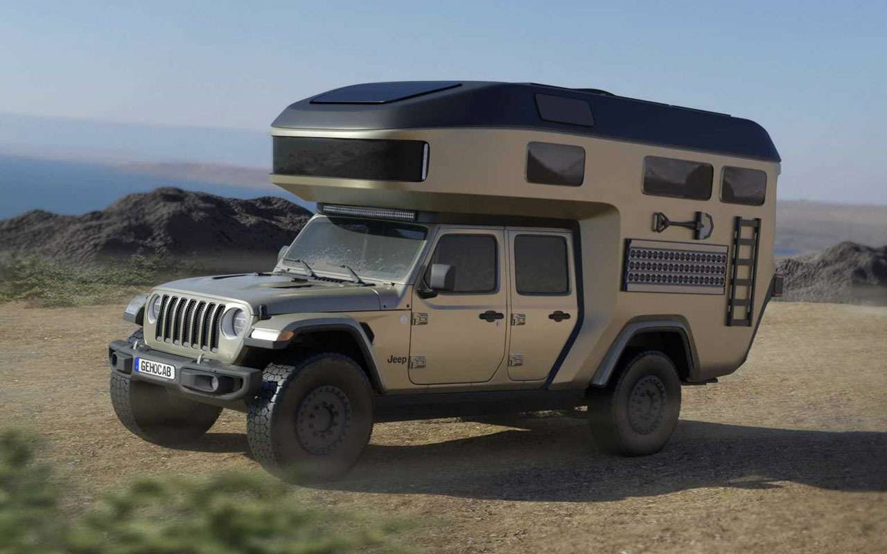 Немецкий кемпер из карбона