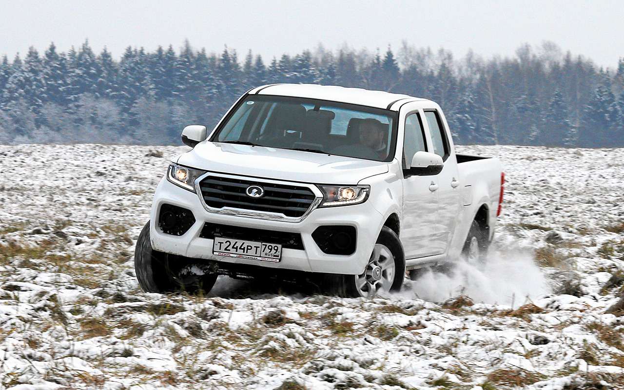 Тест нового пикапа Great Wall Wingle 7 (видео)