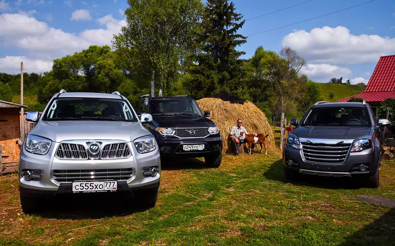 Foton Sauvana, DW Hower H3 или УАЗ Патриот - тест ЗР