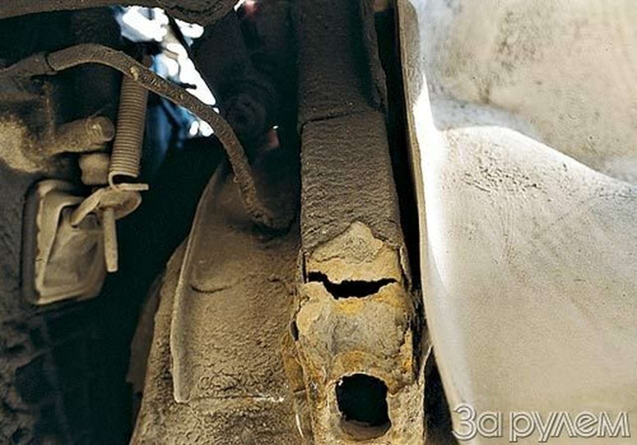 Кузов трещит по швам...