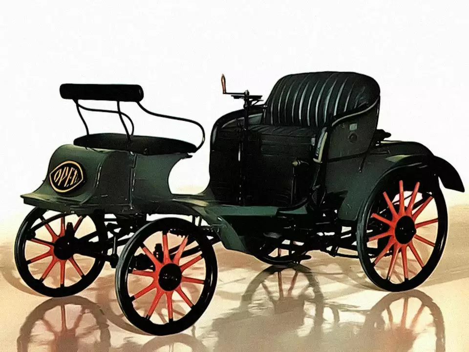 Самая первая машина opel