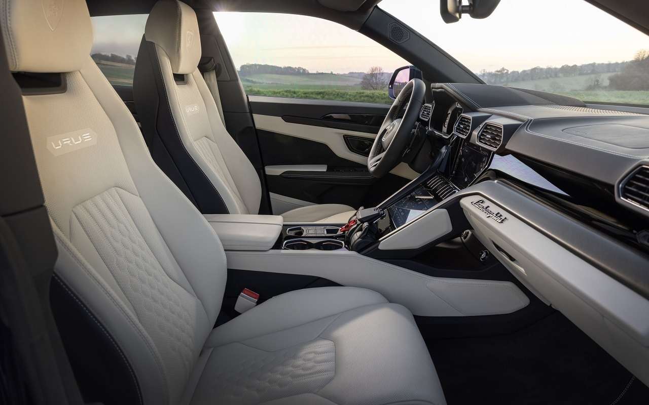 Интерьер Lamborghini Urus