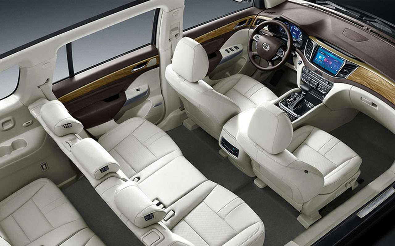 Новый кроссовер GAC GS8 — Китай уже дороже 2 миллионов!