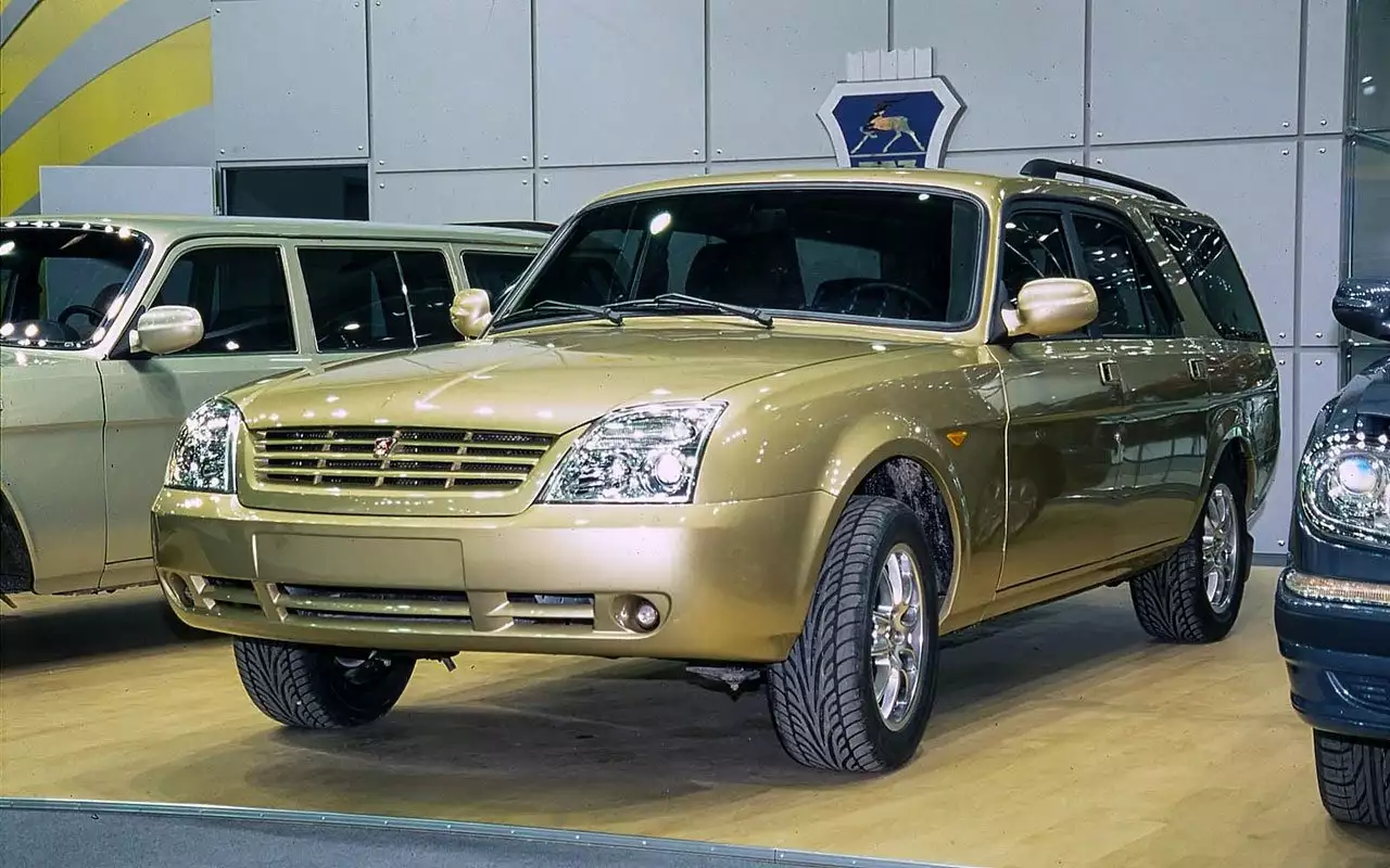 В 2003-м на Московском автосалоне показали сильно переделанный универсал на основе ГАЗ-310221. Машина стояла в экспозиции ГАЗа, но изготовила ее фирма «Автодизайн» из Набережных Челнов. Автомобиль представляли как модель 2005 года, но и тогда в это не очень верили…