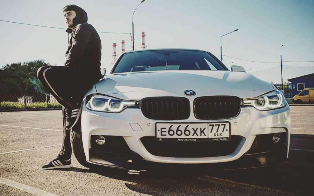 Очередной мажор на BMW нагло пронесся по встречке