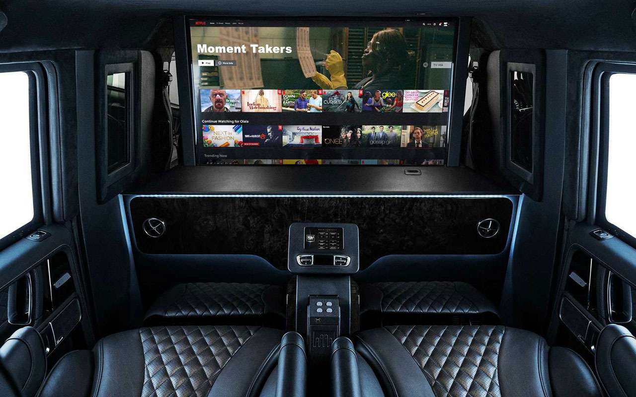 Mercedes Benz g63 AMG 2020 салон