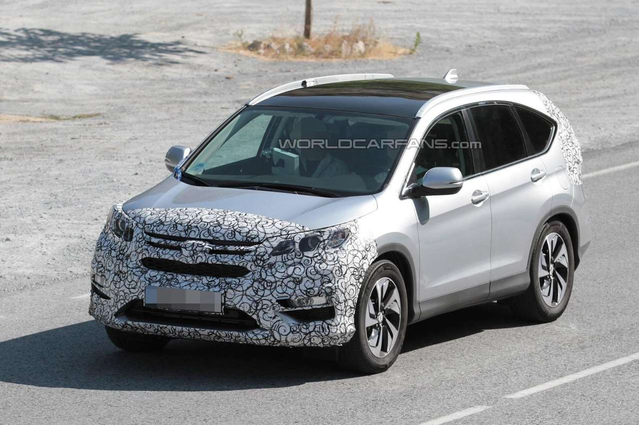 Обновленная Honda CR-V показалась в Европе