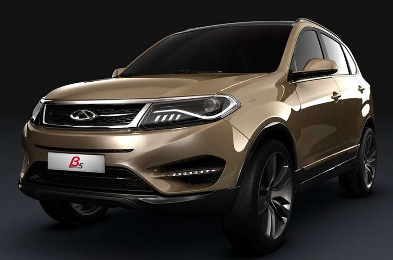 Chery покажет концепт кроссовера Beta 5
