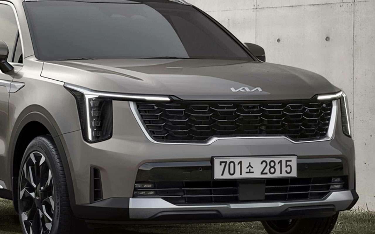 Первые фото обновленного Kia Sorento