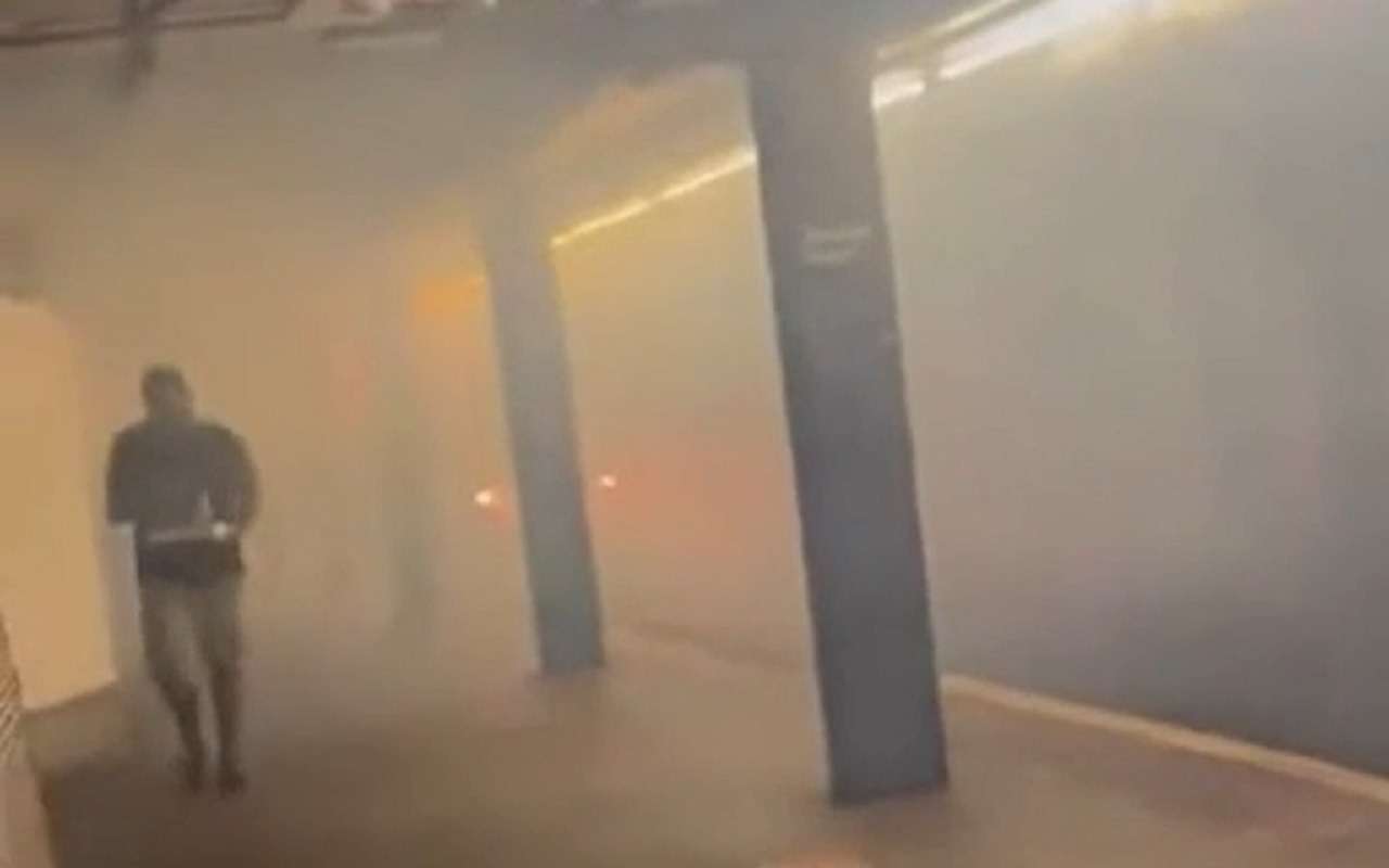 Что будет, если оставить велосипед на рельсах метро (видео)