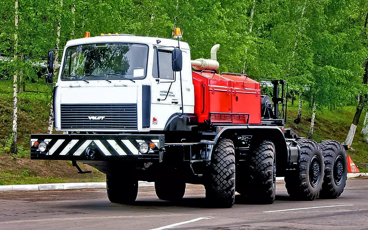 Самый мощный маз тягач