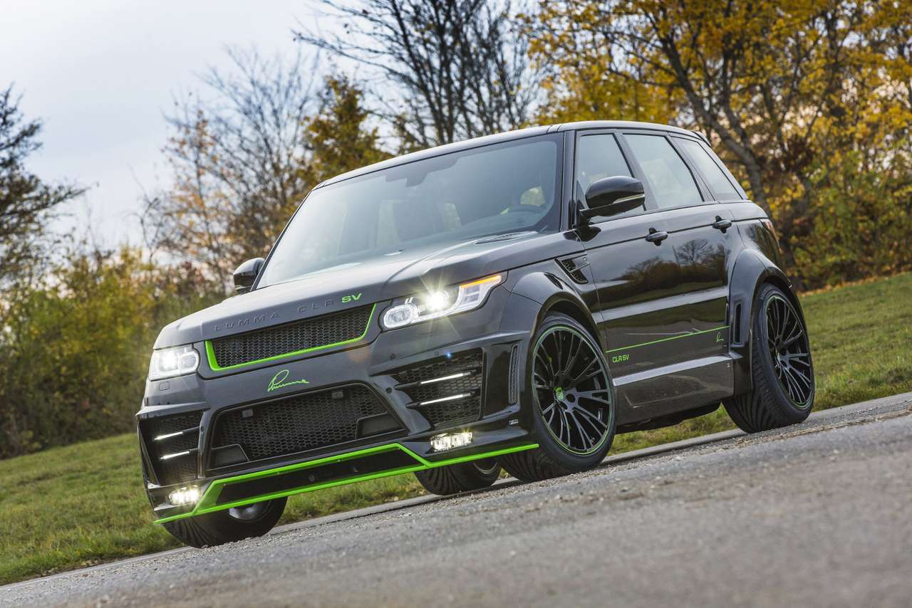 Range Rover Sport SVR от Lumma Design: британский «аристократ» на немецких стероидах