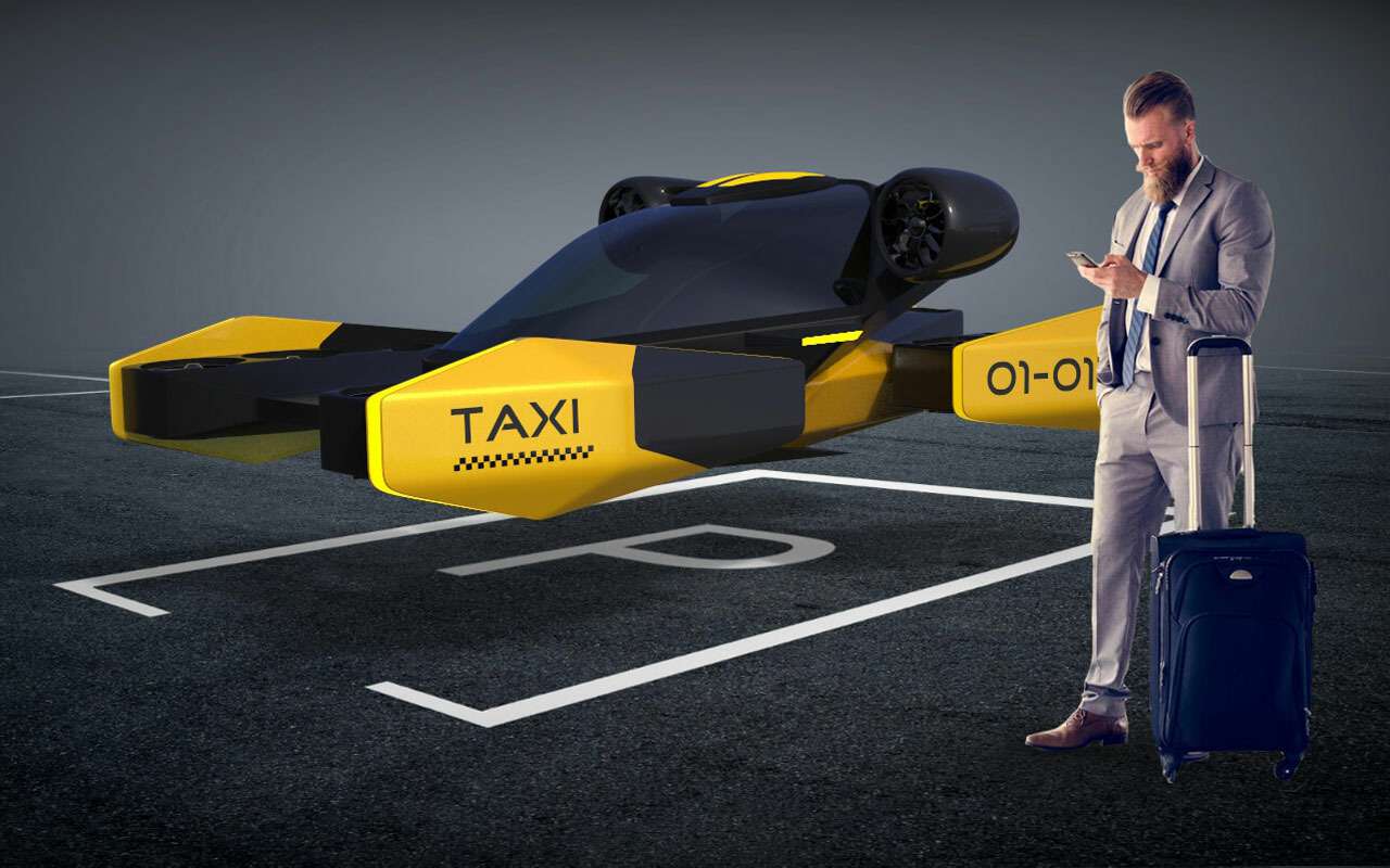 Названа стоимость полета на аэротакси в России