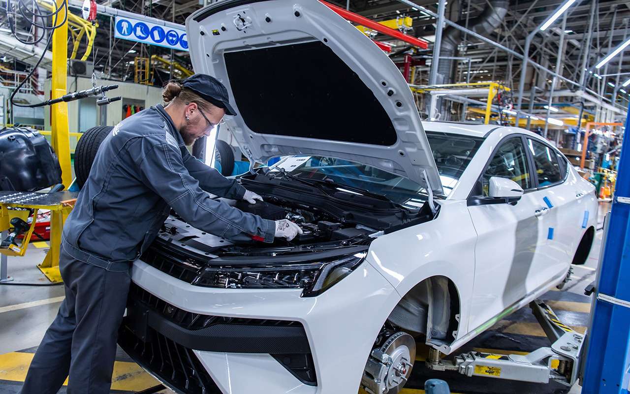 Выпуск автомобилей вырос в России почти в 3 раза