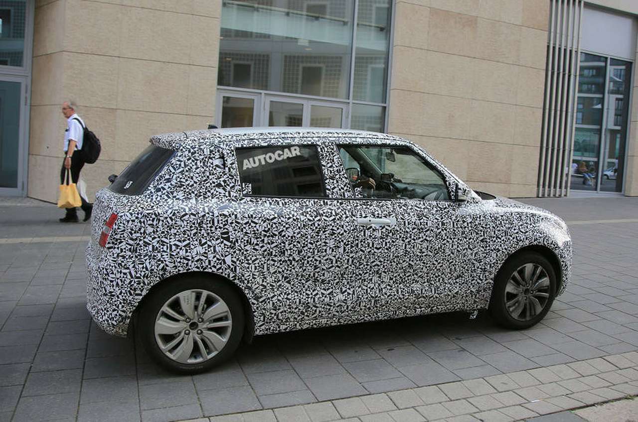 Появились шпионские фото нового Suzuki Swift