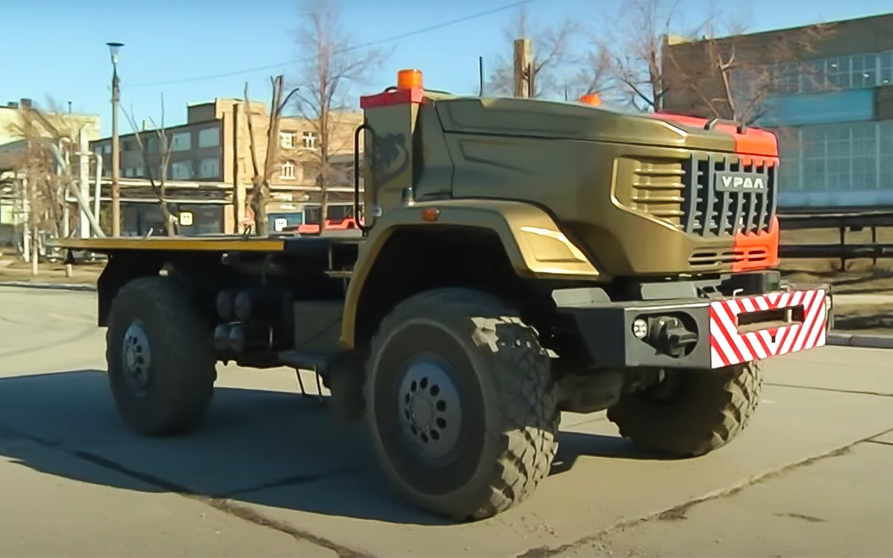 Урал начал испытания грузовика, у которого вообще нет кабины