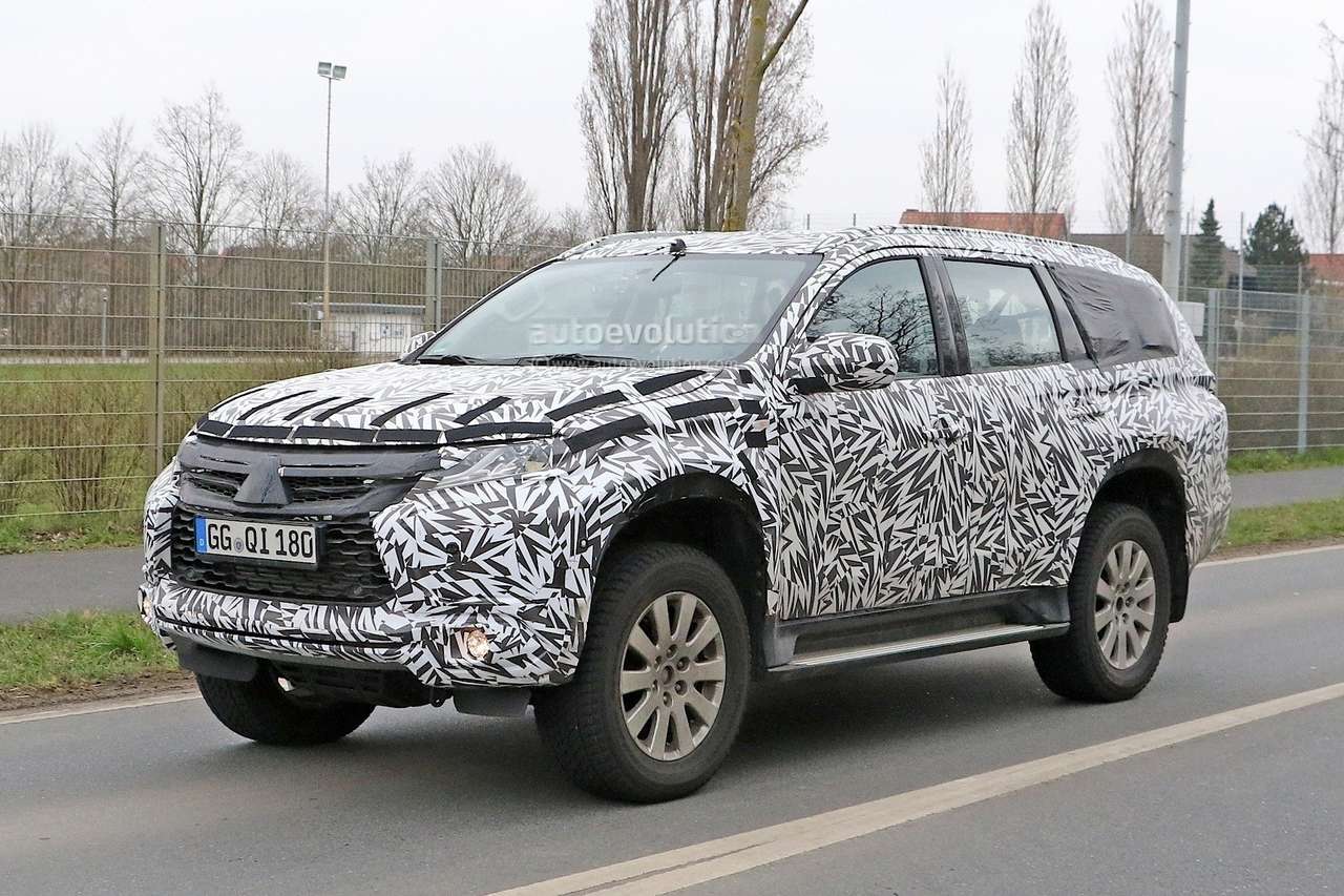 Запечатлен новый внедорожник Mitsubishi Pajero Sport