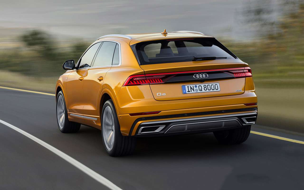 Новый Audi Q8: когда восемь меньше семи