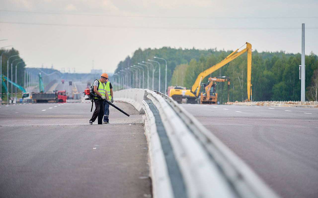 Новая дорога между Москвой и Казанью соединена, осталось положить асфальт