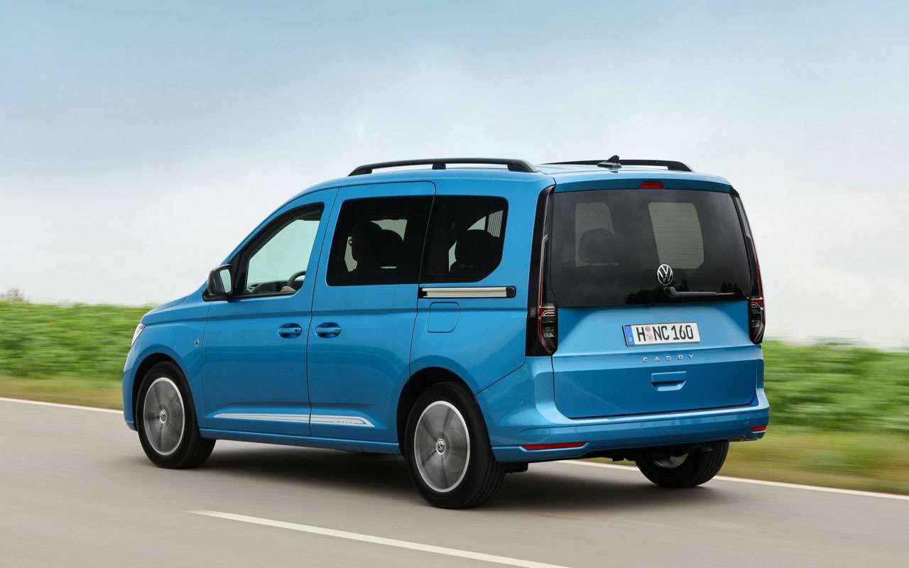 Минивэн VW Caddy Life, 2020.