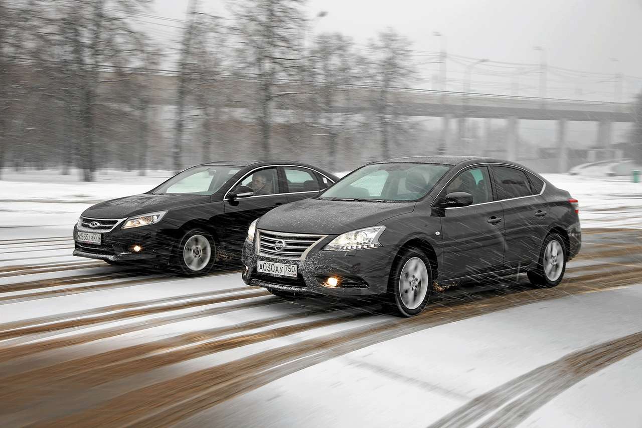 Chery Arrizo7 CVT Luxury - 735 900 руб. и 
Nissan Sentra Tekna - 917 000 руб.