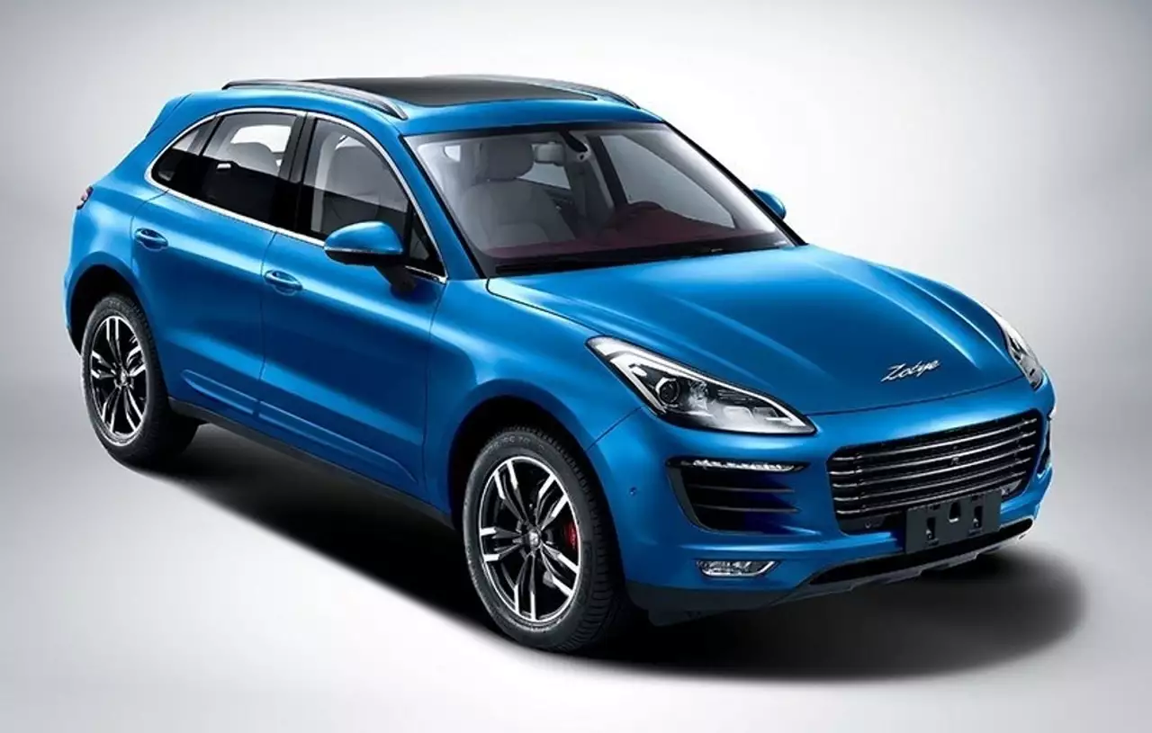 Zotye SR8 и Porsche Macan: найди 10 отличий