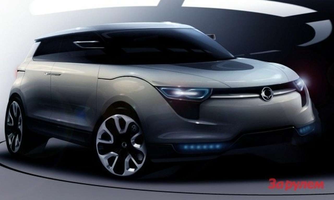 Новые тизеры SsangYong XIV-1 проделали путь в Сеть