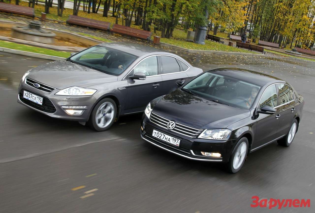 VW Passat и Ford Mondeo: дизели при галстуке
