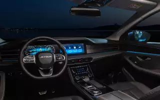 Интерьер Jetour X90 Plus