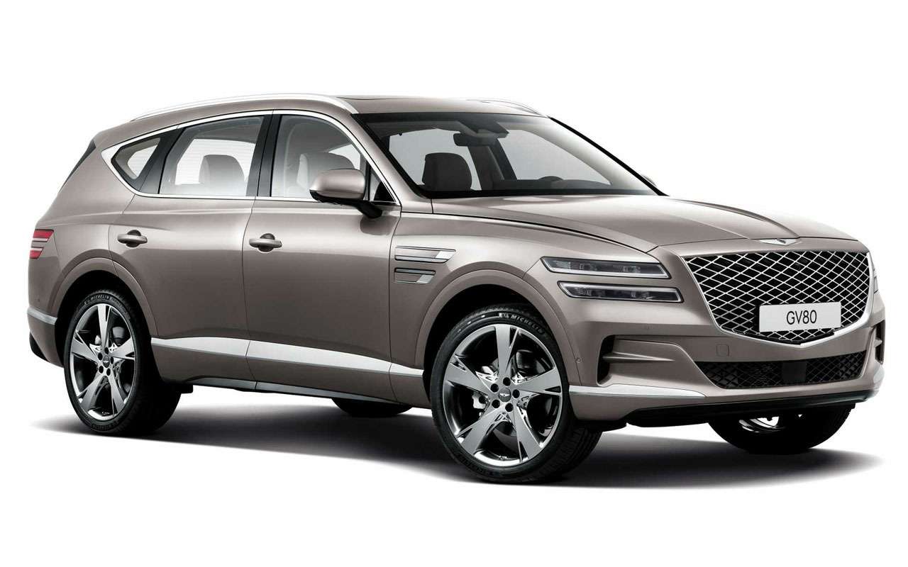Первый кроссовер Genesis GV80 получил уникальное оснащение
